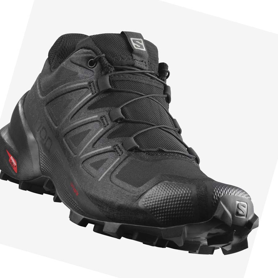 Tenis Para Trail Running Salomon SPEEDCROSS 5 Mujer Negros | MX 2745FDN